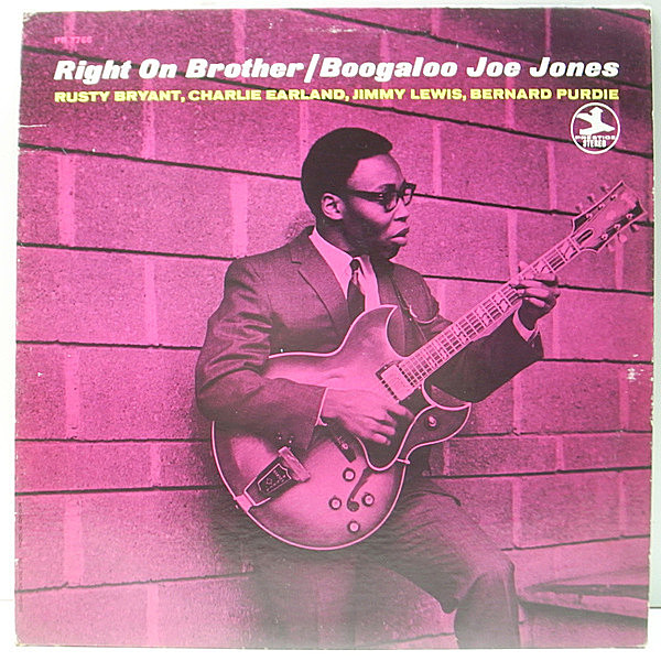 レコードメイン画像：良好品!! VANGELDER刻印 IVAN BOOGALOO JOE JONES Right On Brother ('70 Prestige 7766) Bernard Purdie, Charlie Earland ほか