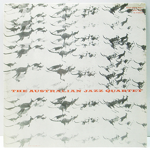 レコードメイン画像：良好盤!! MONO リーフ 深溝 USオリジナル AUSTRALIAN JAZZ QUARTET ('55 Bethlehem BCP-6003) Dick Healey, Erroll Buddle, Bryce Rohde