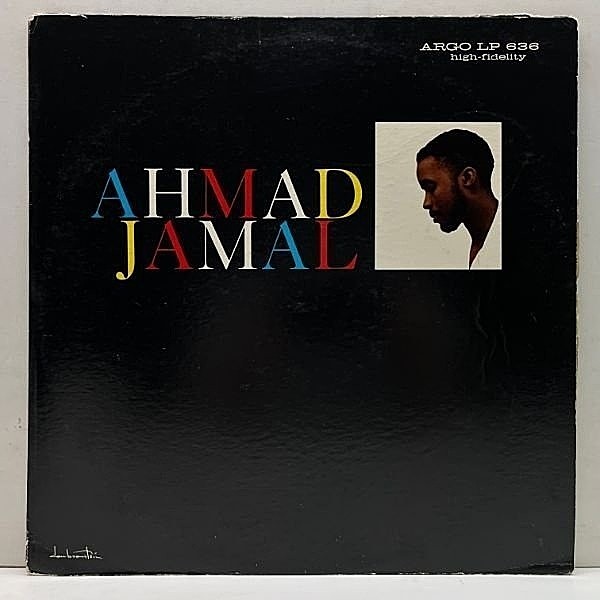 レコードメイン画像：USオリジナル MONO 初版 黒銀ラベ 深溝 AHMAD JAMAL Volume IV ('58 Argo 636) アーマッド・ジャマル 絶頂期のライヴ録音 ピアノトリオ
