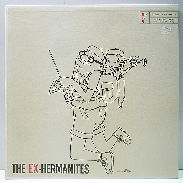 レコードメイン画像：【モード最終作／隠れ名盤】MONO 深溝 USオリジナル The Ex-Hermanites BILL HARRIS, TERRY GIBBS ('57 Mode 129) Lou Levy ほか