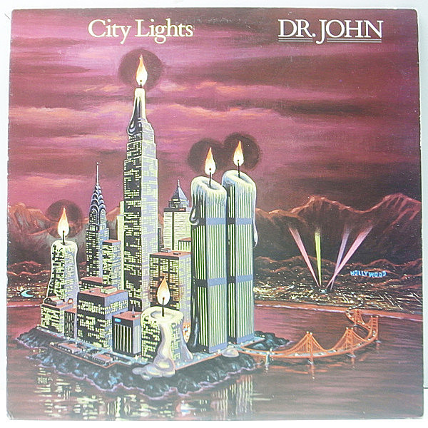 レコードメイン画像：プロモ 美品 USオリジナル DR. JOHN City Lights ('78 Horizon) 米 インナー完品 Tommy LiPuma Prod. Steve Gadd ほか SWAMP AOR