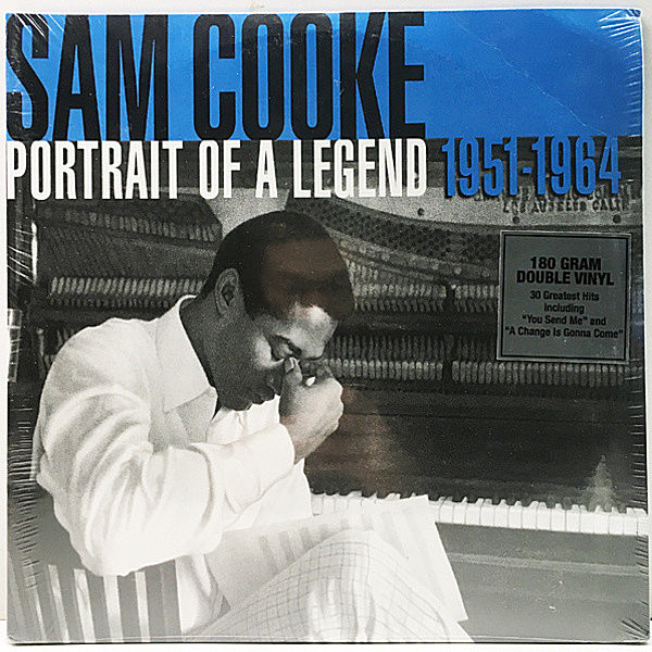 レコードメイン画像：新品 シールド未開封!! 2Lp アナログ SAM COOKE Portrait Of A Legend 1951-1964 (180g 重量 2枚組) レジェンド、サムの名唱をたっぷり31曲