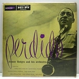 レコード画像：JOHNNY HODGES / Perdido
