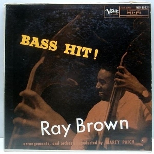 レコードメイン画像：プロモ USオリジ MONO両溝 RAY BROWN Bass Hit / HARRY EDISON