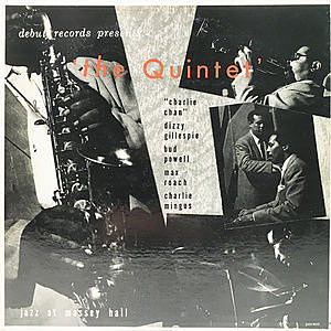 レコード画像：QUINTET / CHARLIE PARKER / Jazz At Massey Hall