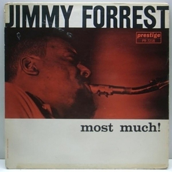 レコードメイン画像：音抜群!良盤! MONO オリジ JIMMY FORREST Most Much / RVG刻印