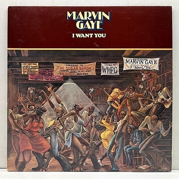 レコードメイン画像：Cut無し!美品! USオリジナル MARVIN GAYE I Want You ('76 Tamla) JAY-Z サンプリング LEON WARE prod. || DAVID T. WALKER, DENNIS COFFEY