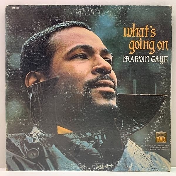 レコードメイン画像：入手難!レアな美盤! USオリジナル MARVIN GAYE What's Going On ('71 Tamla T 310) マービン・ゲイ／ホワッツ・ゴーイン・オン 愛のゆくえ