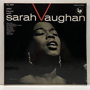 レコード画像：SARAH VAUGHAN / After Hours With Sarah Vaughan