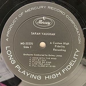 サラ・ヴォーン(レコード)３枚 SARAH VAUGHAN / Vol. 3: The Complete Sarah Vaughan On