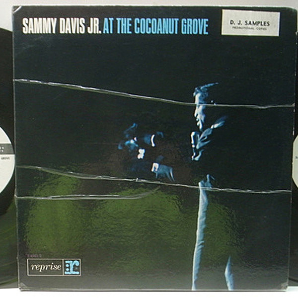 レコードメイン画像：白プロモ MONO 2Lp 良好盤!! USオリジナル SAMMY DAVIS JR. At The Cocoanut Grove ('62 Reprise) サミー・デイヴィスJr. 傑作ライヴ