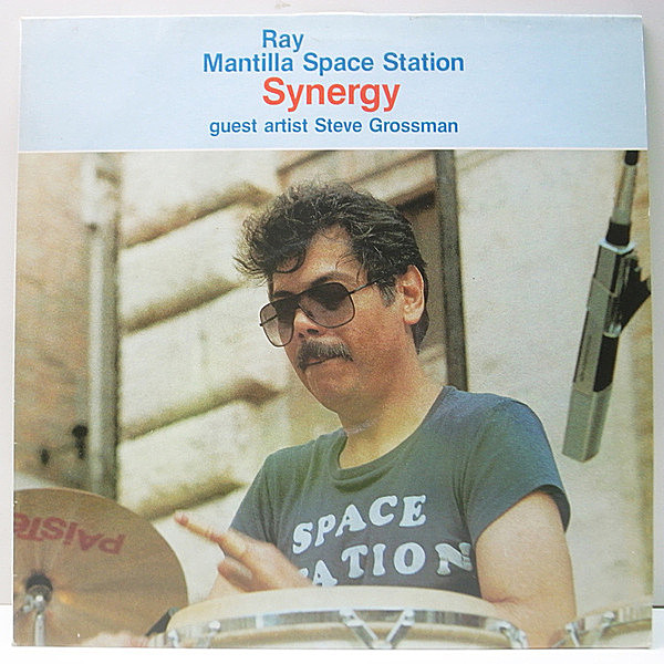 レコードメイン画像：【ソウルフルな渋いラテンジャズ】オリジナル 伊オンリー RAY MANTILLA SPACE STATION Synergy ('86 Red) w./Steve Grossman