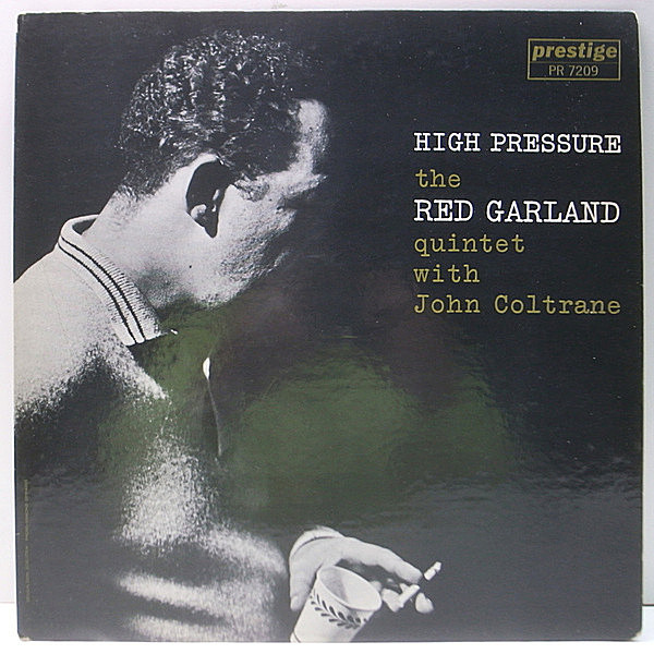 レコードメイン画像：稀少な良好品!! MONO 1st NJ, Yellow 深溝 USオリジナル RED GARLAND QUINTET High Pressure (Prestige 7209) RVG刻印 John Coltrane ほか