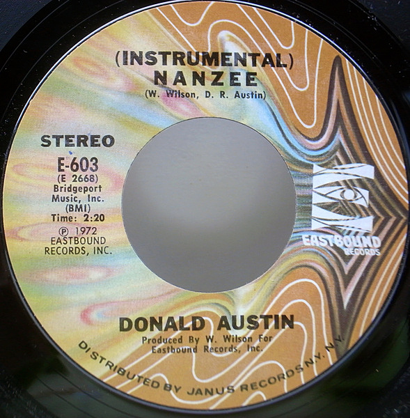 DONALD AUSTIN / Crazy Legs / Nanzee (7) / Eastbound