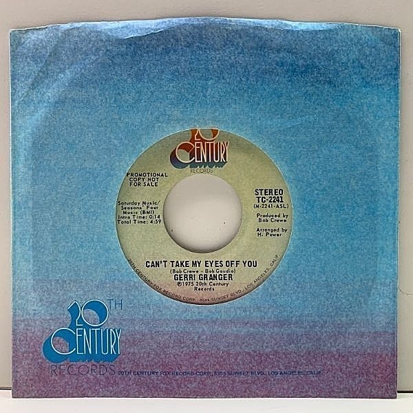 GERRI GRANGER / Can't Take My Eyes Off You (7) / 20th