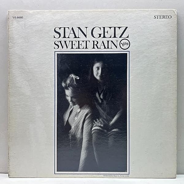レコードメイン画像：良好!! VANGELDER刻印 USオリジナル STAN GETZ Sweet Rain ('67 Verve) 若きチック・コリアとの共演 w/ Chick Corea, Ron Carter