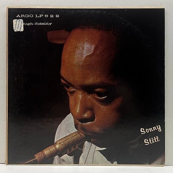 レコードメイン画像：良好!! MONO 初版 黒ラベ 深溝 USオリジナル SONNY STITT S.T (Argo 629) ピアノトリオをバックにしたソニー・スティットのワンホーン好演