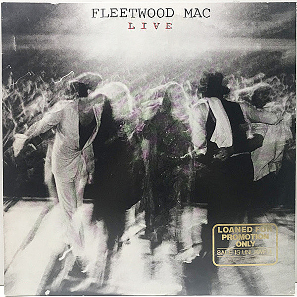 レコードメイン画像：プロモ 2Lp 初版ボーダー USオリジナル FLEETWOOD MAC Live ('80 Warner) Promo Copy 専用インナー付属 フリートウッド・マック 2枚組