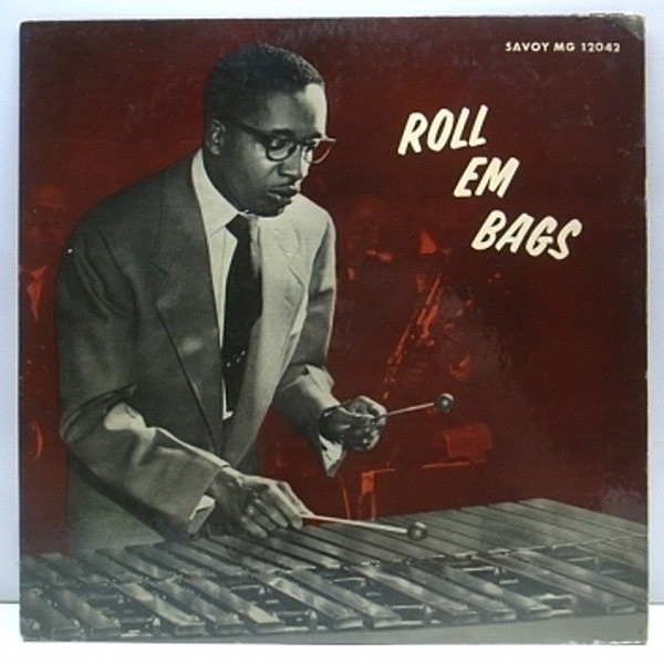 レコードメイン画像：美盤!! 手書RVG 赤ラベ Orig. MILT JACKSON Roll Em Bags / 両溝