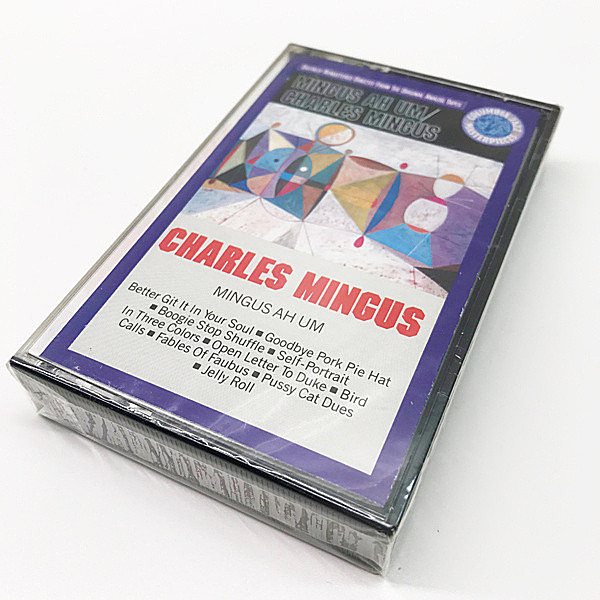 レコードメイン画像：未開封!! CASSETTE TAPE／テープ CHARLES MINGUS Ah Um (Columbia CJT 40648) 名作 チャールズ・ミンガス／Booker Ervin, Dannie Richmond