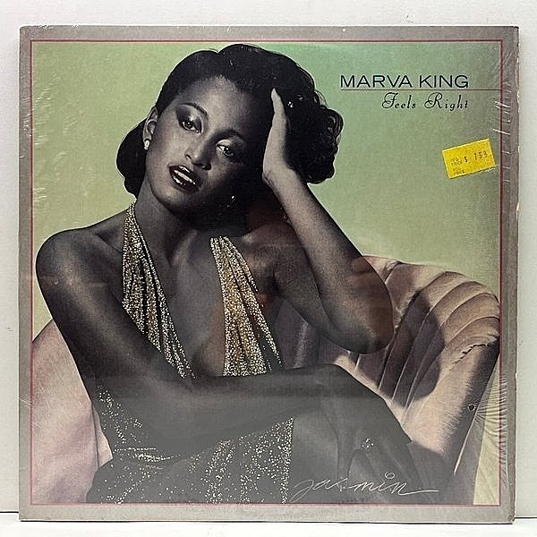 レコードメイン画像：シュリンク美品!! USオリジナル MARVA KING Feels Right ('81 Planet) マーヴァ・キング ソロデビュー作 アーバンソウル～ライトメロウ