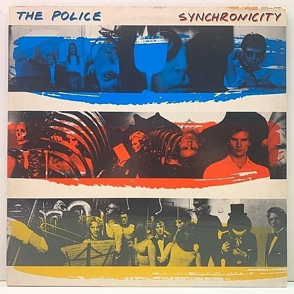 レコードメイン画像：美盤!!【半透明盤】両面 RL刻印 (Bob Ludwig Cut) USオリジナル THE POLICE Synchronicity 高音質 ポリス シンクロニシティ 米 初回プレス