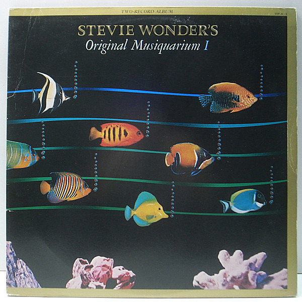レコードメイン画像：【70年代の名曲＋書き下ろし4曲を追加した2枚組】半透明盤!! 2Lp STEVIE WONDER Original Musiquarium 1 ('82 Motown) Ribbon In The Sky