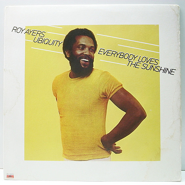 レコードメイン画像：美再生!! USオリジナル ROY AYERS UBIQUITY Everybody Loves The Sunshine ('76 Polydor) 専用のインナー 完品 サンプリング・ネタ Lp