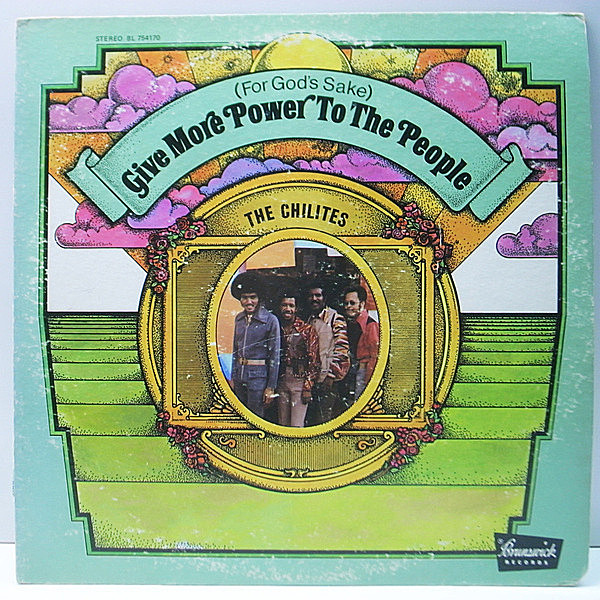 レコードメイン画像：良好盤!! USオリジナル CHI-LITES [For God's Sake] Give More Power To The People ('72年 Sussex) サンプリング SAMPLING 米 Lp