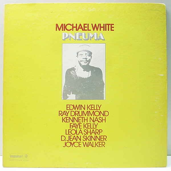 レコードメイン画像：レアな美盤!! 初版 赤黒ラベル USオリジナル MICHAEL WHITE Pneuma ('72 Impulse) マイケル・ホワイト Free ～ Spiritual Jazz 名作
