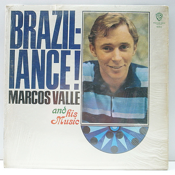 レコードメイン画像：シュリンク良好品!! MONO 1st 金ラベル USオリジナル MARCOS VALLE Braziliance！(Warner Bros. W 1654) マルコス・ヴァーリ米国デビュー盤