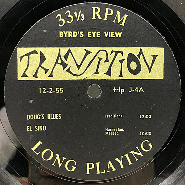 DONALD BYRD / Byrd's Eye View (LP) / Transition | WAXPEND