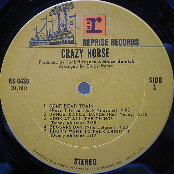 CRAZY HORSE / Same (LP) / Reprise | WAXPEND RECORDS