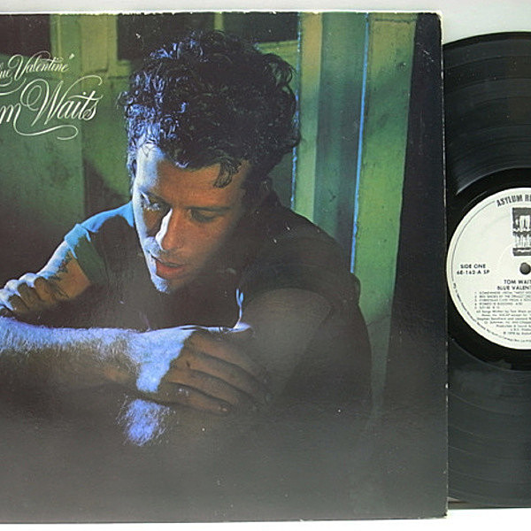 レコードメイン画像：白プロモ USオリジナル TOM WAITS Blue Valentine ('78 Asylum) WHITE PROMO LP 米 SSW トム・ウェイツ 名盤