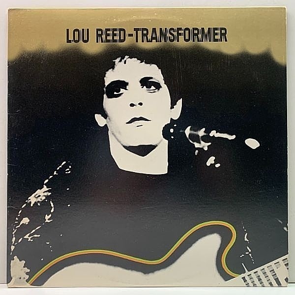 レコードメイン画像：激レア!Cut無し!良好! US 完全オリジナル 初版Dynaflex 橙ラベ LOU REED Transformer ('72 RCA) DAVID BOWIE prod. トランスフォーマー LP