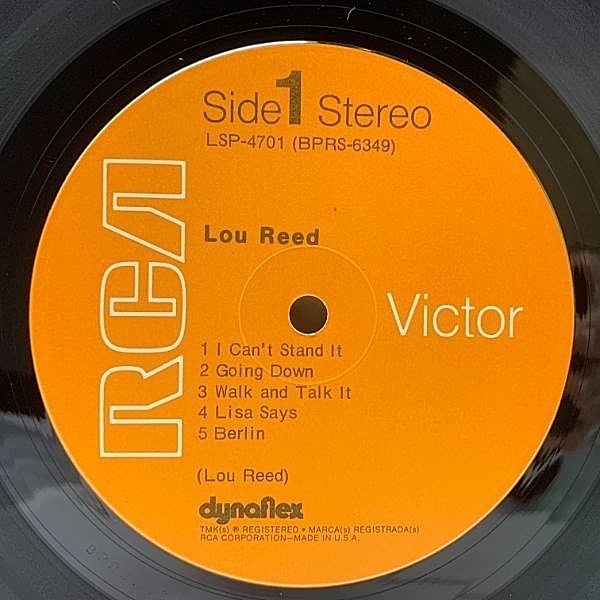 ルー・リード LOU REED / Same (LP) / RCA Victor | WAXPEND RECORDS