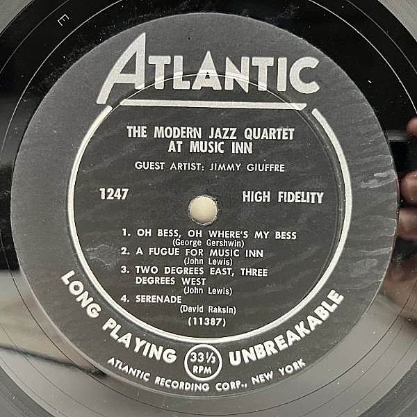 MODERN JAZZ QUARTET / JIMMY GIUFFRE / The Modern Jazz