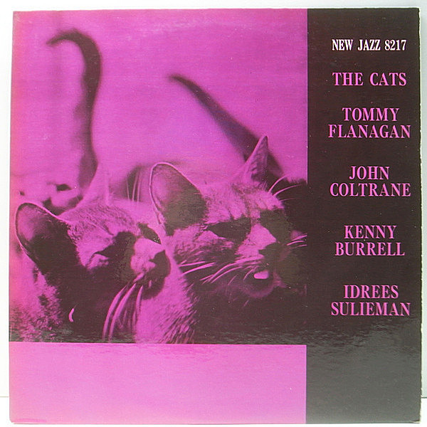 レコードメイン画像：【カゼヒキ無し／コーティング仕様】MONO RVG刻印 TOMMY FLANAGAN The Cats (米 Status) John Coltrane, Kenny Burrell, Idrees Sulieman