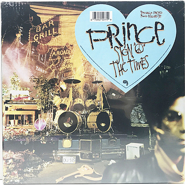 レコードメイン画像：激レア【シールド・未開封】USオリジナル PRINCE Sign The Times ('87 Paisley Park) 極上美品 完品 サイン・オブ・ザ・タイムズ 米 Lp