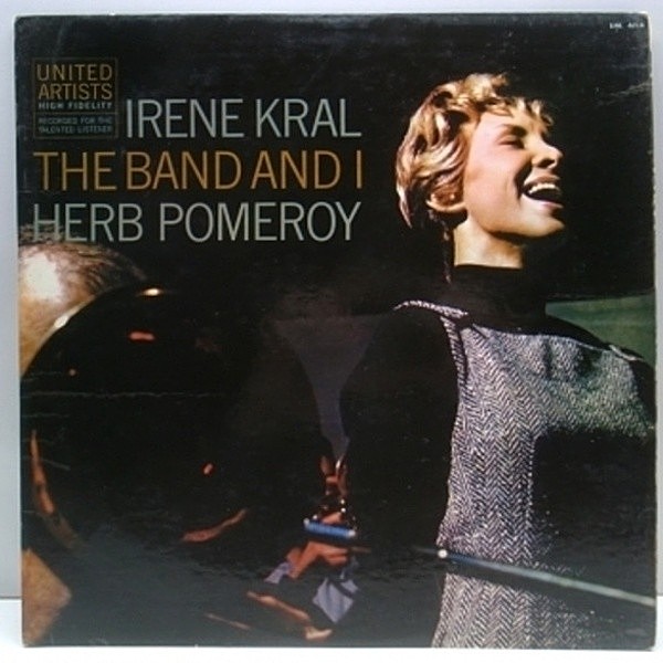 レコードメイン画像：レア!! 両溝 USオリジ IRENE KRAL The Band & I / Herb Pomeroy