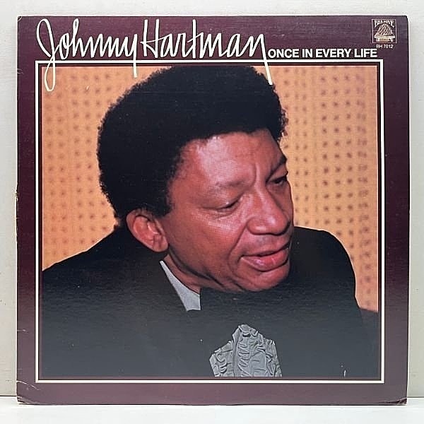 レコードメイン画像：プロモ 極美盤!!【マイナーレーベルに残した秀作】USオリジ JOHNNY HARTMAN Once In Every Life ('81 Bee Hive) Frank Wess, Billy Taylor