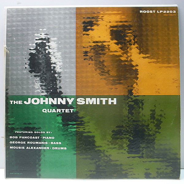 レコードメイン画像：【厚フラット238g】MONO 深溝 USオリジナル JOHNNY SMITH The Johnny Smith Quartet ('55 Royal Roost 2203) カルテットやソロギターの好演