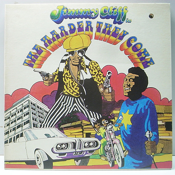 レコードメイン画像：【激レア・ポスター付】極美盤!! USオリジナル JIMMY CLIFF The Harder They Come ('72 Mango) ジミー・クリフ主演 ジャマイカ映画 金字塔