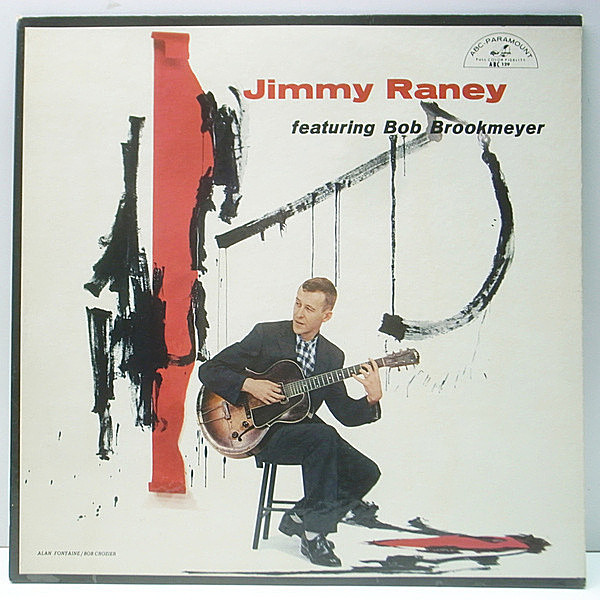 レコードメイン画像：美品 ギザエッジ AM-PAR, MONO 深溝 USオリジナル JIMMY RANEY featuring BOB BROOKMEYER ('56 ABC) 通好みのメンバーともに魅力たっぷり