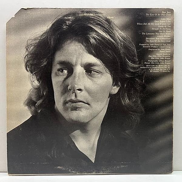 TOM JANS / The Eyes Of An Only Child (LP) / Columbia