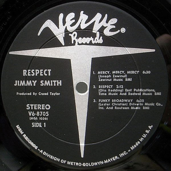 JIMMY SMITH / Respect (LP) / Verve | WAXPEND RECORDS