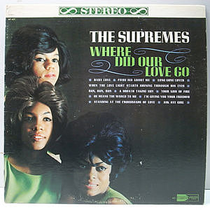 レコード画像：SUPREMES / Where Did Our Love Go