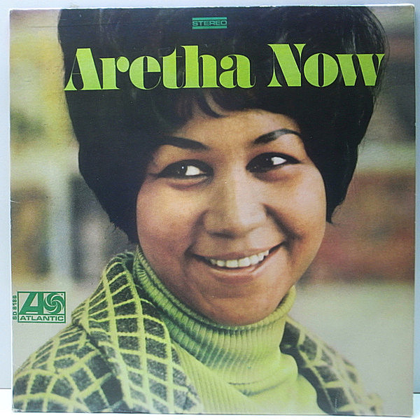 レコードメイン画像：良好盤!! 初版 3色ラベル USオリジナル ARETHA FRANKLIN Aretha Now ('68 Atlantic) インナー 完品 Think, You Send Me ほか 不朽の名作