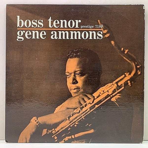 レコードメイン画像：USオリジナル MONO 初版 NJ, Yellow 深溝 RVG刻印 GENE AMMONS Boss Tenor (Prestige 7180) Tommy Flanagan, Doug Watkins ほか