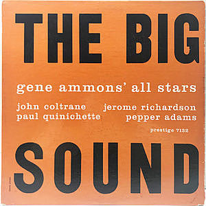 レコード画像：GENE AMMONS / The Big Sound